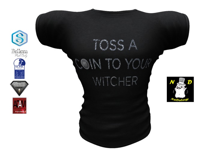 ND - Witcher Coin Black Shirt