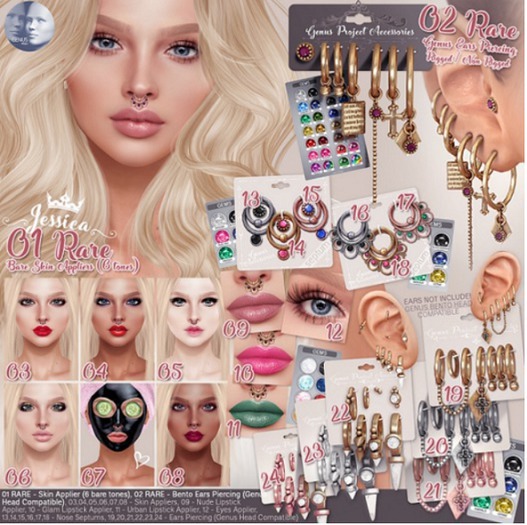 10 GENUS Lipstick Applier /JESSICA /GLAM/