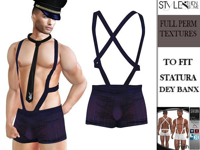 STYLES -SM_Men's-shorts-Texture FULL PERM- 5