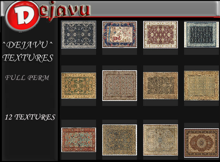 ^Dejavu^ Full Perm Persian Rug Texture 02