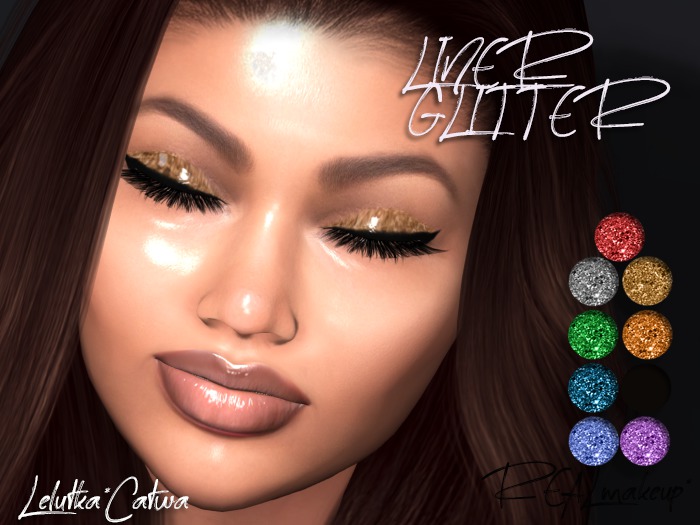 *LinerGlitter*Eyeshadow*RealMakeup*
