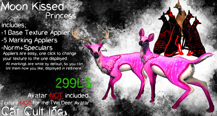 Cat Cult Inc. MoonKissed Deer Princess [wear 2 unpack]
