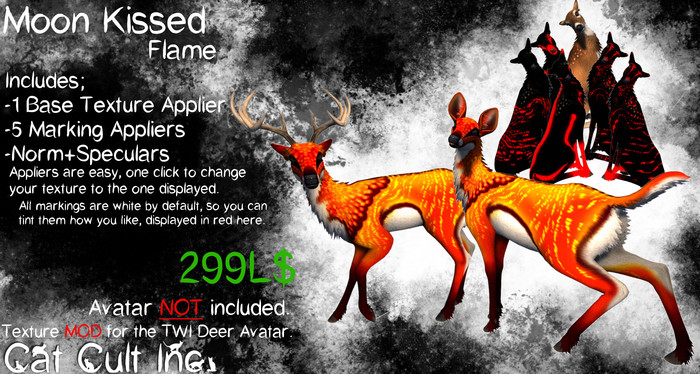 MoonKissed Deer Flame MOD