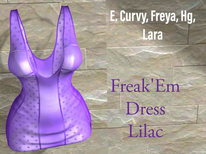 Freak'Em Dress Lilac