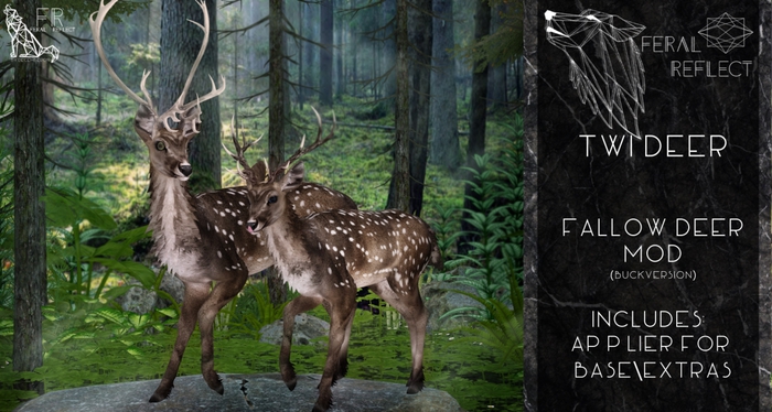 [Feral Reflect] TWI Deer Fallow (Buck) Mod