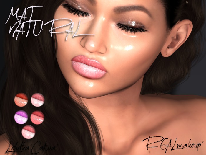 *Mat.Natural*Lipsticks*RealMakeup*Catwa*Lelutka*