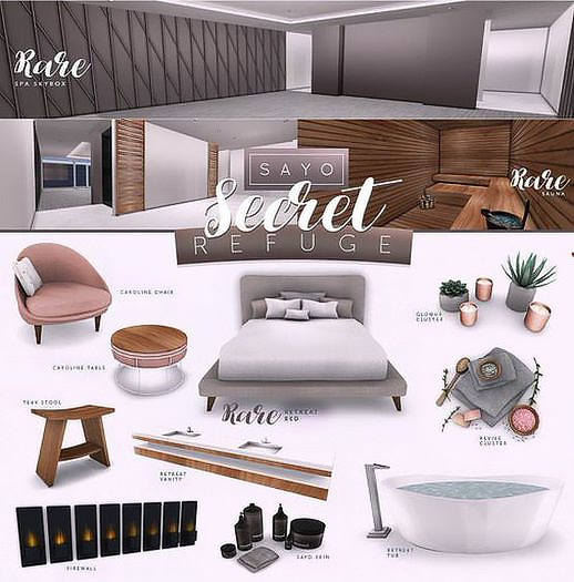 SAYO - Secret Refuge Gacha - SPA SKYBOX - RARE