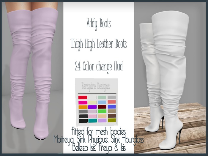 Addy Thigh High Boots