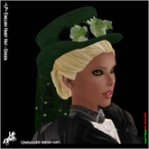 ~LP~ English Habit Hat - Green [Add & Click]