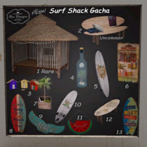 BD-Inkme Surf Shack gacha 6
