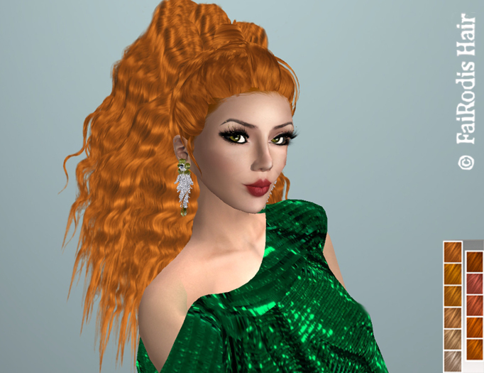 FaiRodis Patricia hair light orange PACK