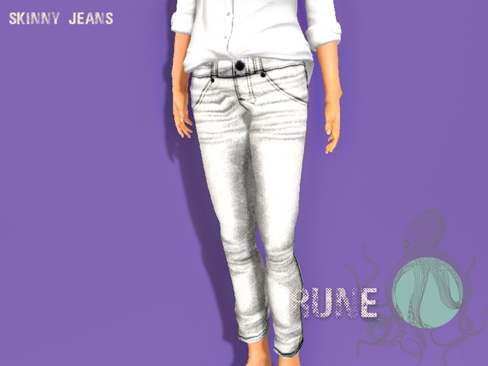 White Skinny Jeans