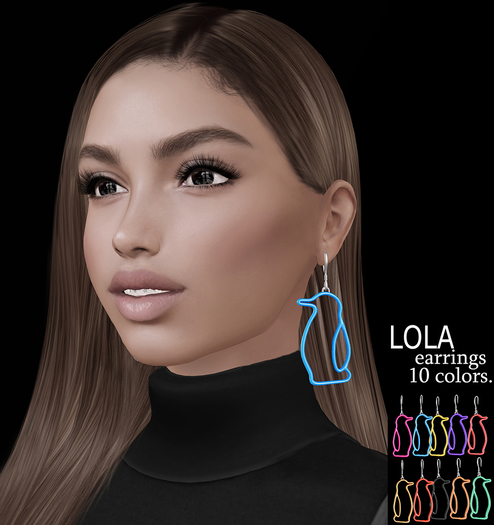 ba!DeSiGn LOLA Earrings 10 Colors.