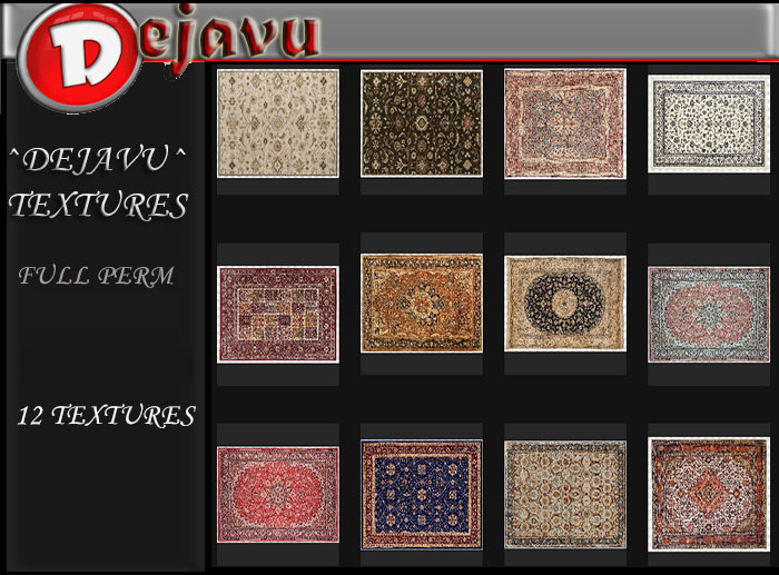^Dejavu^ Full Perm Persian Rug Texture 03