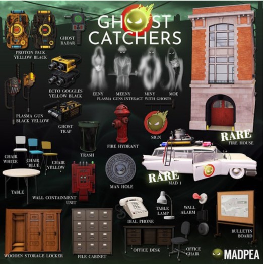 MadPea Ghost Catchers - Sign
