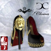 !Clowes Couture - ~ "Gold Lion Pumps"