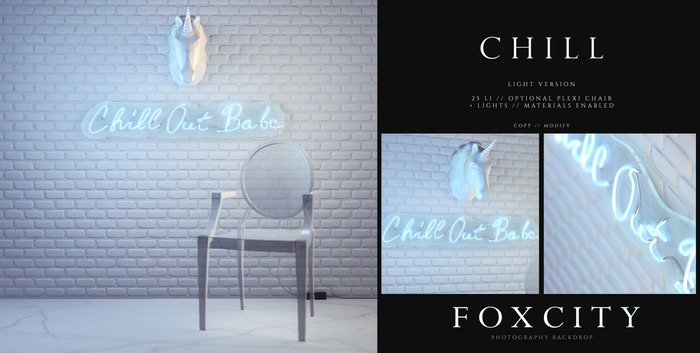 FOXCITY. Photo Booth - Chill (Light) (HUD. Wear me)