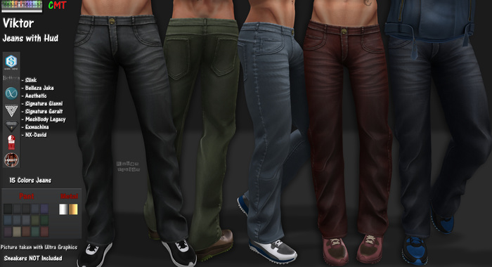 R.F. *Viktor JEANS w/hud Box