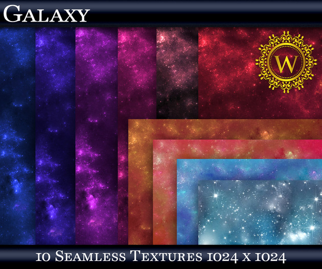 Galaxy 10 Seamless Textures - WonderWall