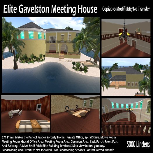 Elite Galveston Meeting House (Boxed)