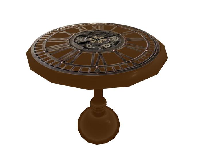Gear Clock Table