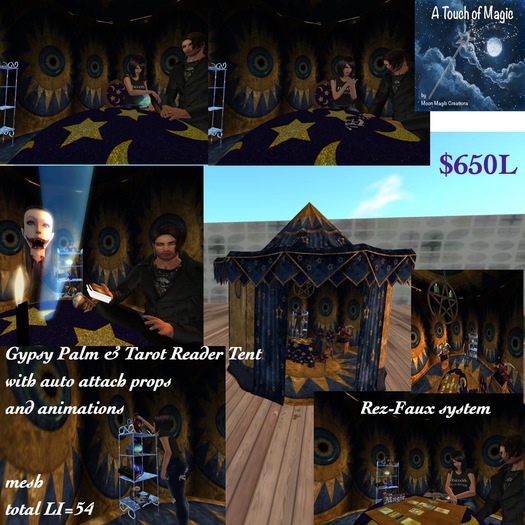 Gyptsy Tent Tarot Reader -BOX