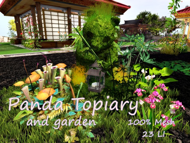 MoW Panda Topiary _ Mesh - 23 LI
