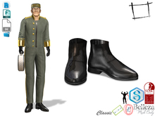 Dae Obj FBX Men's Pointy Formal Shoes Slink Male, Belleza Jake, Signature Gianni