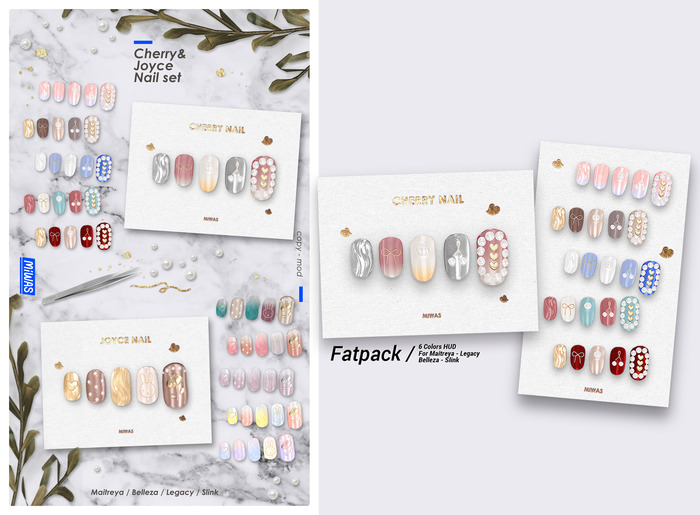 MIWAS / Cherry Nail #FATPACK (Bento)