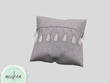 Ariskea[Acai]  Bohemian Pillow [Grey]