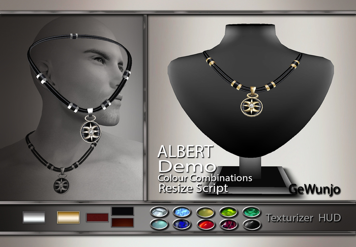 GeWunjo : ALBERT male necklace DEMO