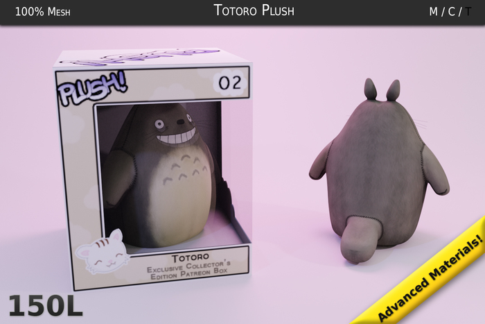 02. Totoro Plushie - Collector's Edition