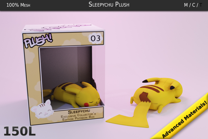 03. Sleepychu Plushie - Collector's Edition