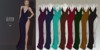 Glitter nadine fitmesh dress colors ad