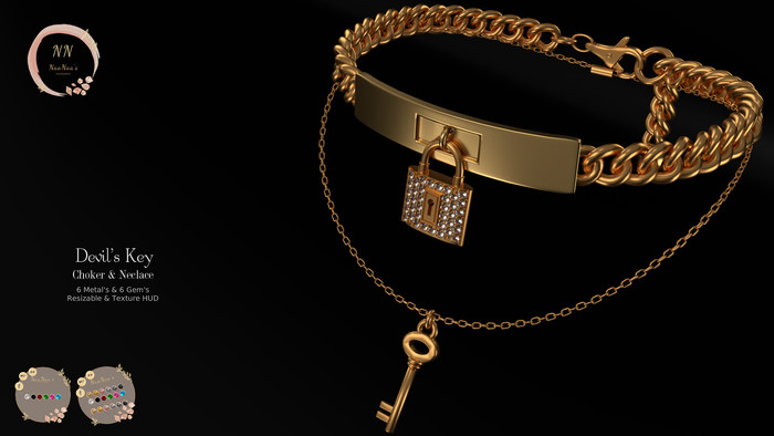 NaaNaa's Devil's Key Set Bronze [Wear Me]