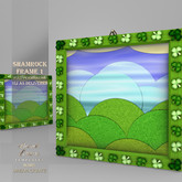 !Lyrical B!zarre Templates! - Shamrock Frame 1 MESH FP