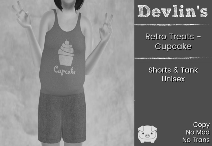 Devlin's Piggu Retro Cupcake DEMO (wear)