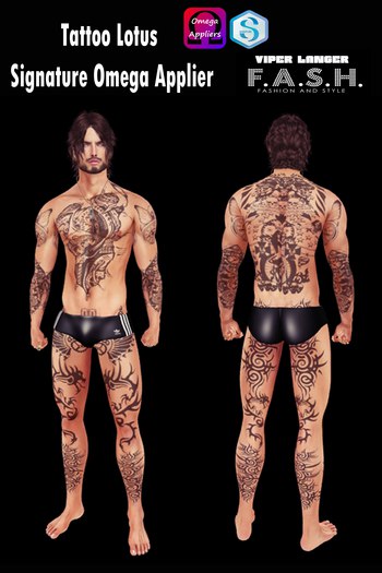 F.A.S.H VIPER Tattoo Lotus Signature Omega Applier