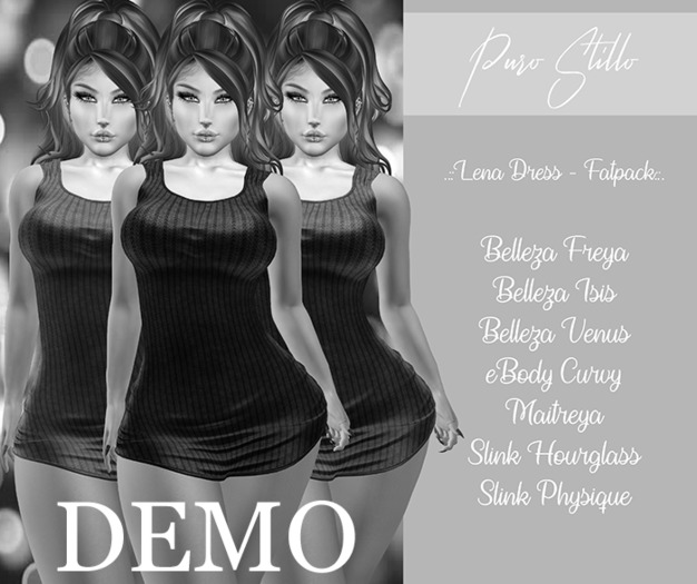 .::PS::.Lena Dress - DEMO