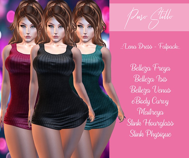 .::PS::.Lena Dress - Fatpack