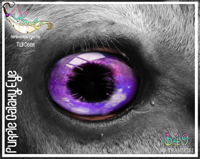 ::Whymsikal:: - TWI Deer - Purple Galaxy