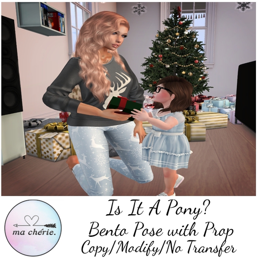 -{ Ma Cherie }-   "Is It A Pony" {WEAR TO UNPACK}