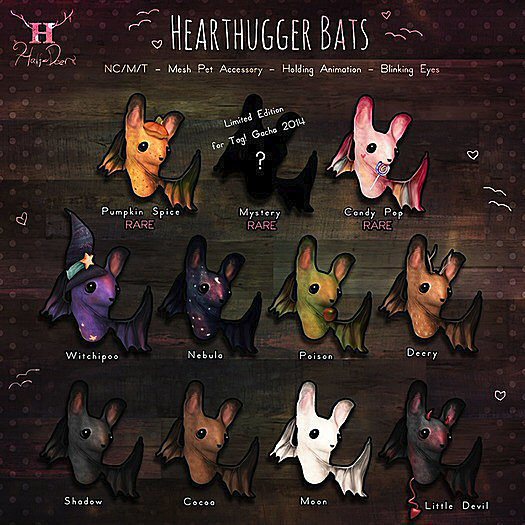 +Half-Deer+ Hearthugger Bat - Cocoa