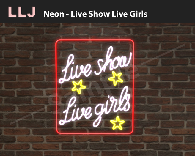 LLJ Neon Live Show Live Girls