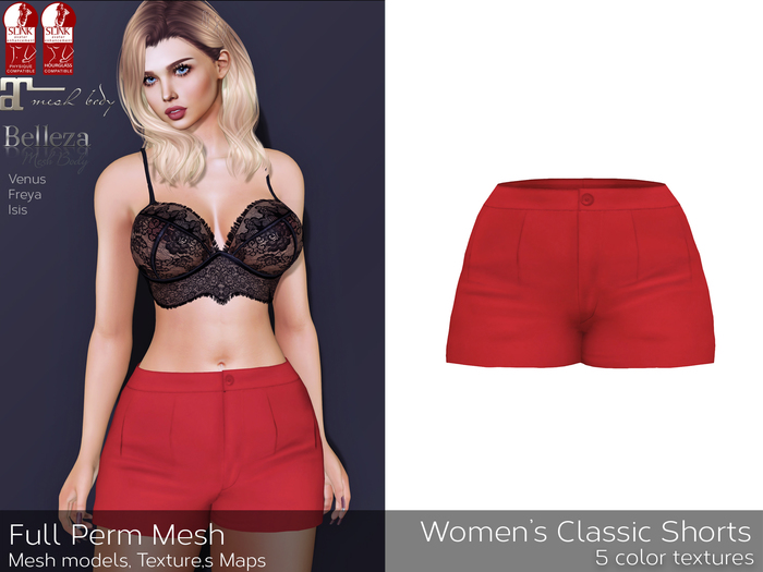 D43 Women's Classic Shorts