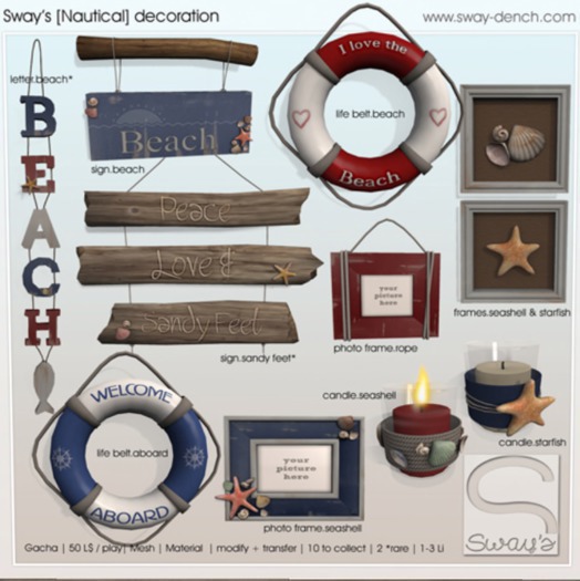 Sway's [Nautical] decoration . photo frame rope