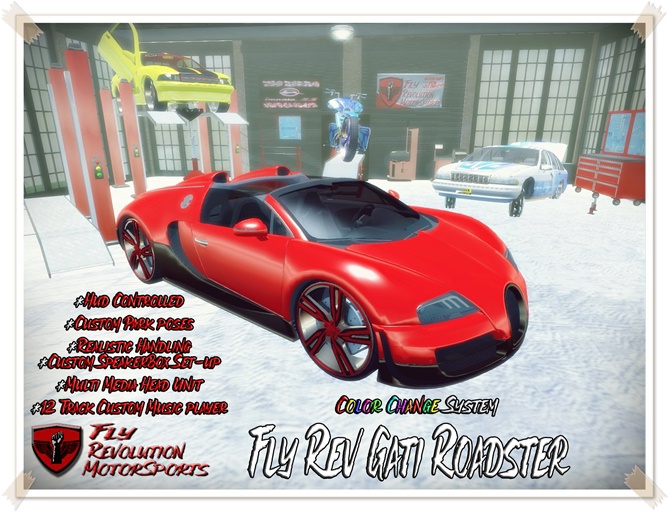 *** F.R.M.S.*** Gati FlyRev Roadster (Color Change)  boxed