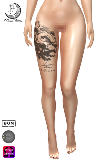 *Moon Tattoo* The Queen