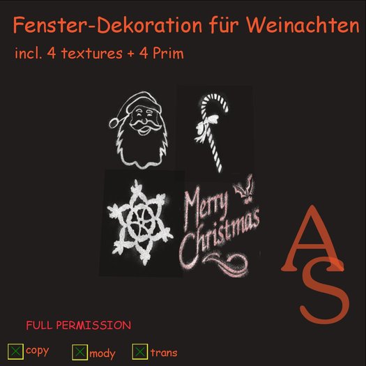 Fenster Dekoration 