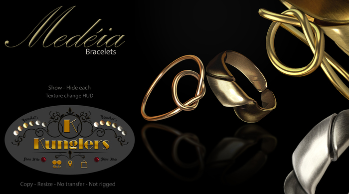 KUNGLERS - Medeia bracelets